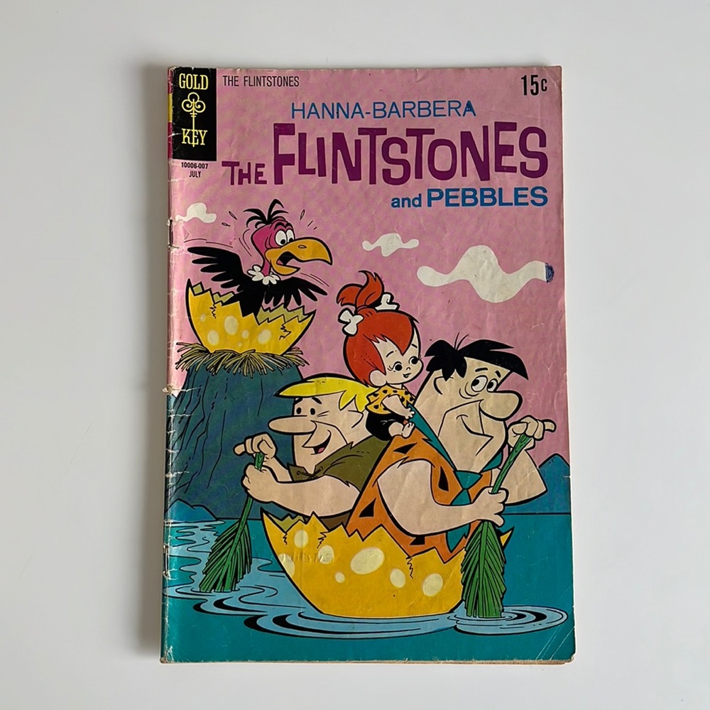 Hanna-Barbera the Flinstones and Pebbles #59 July 1970 Gold Key Comics UC